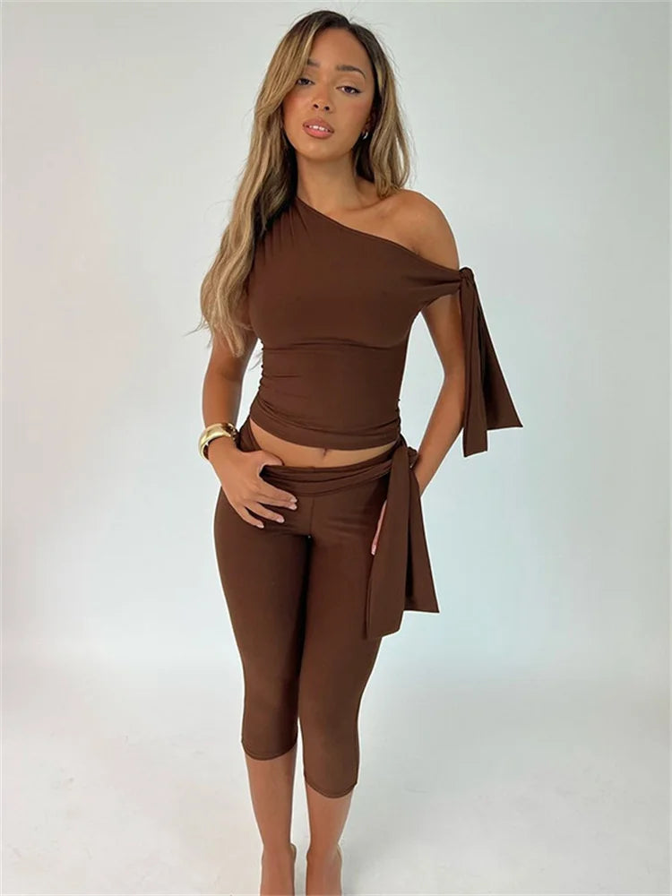 Renee- 2 Piece Capri Set