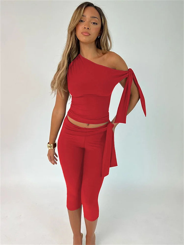 Renee- 2 Piece Capri Set