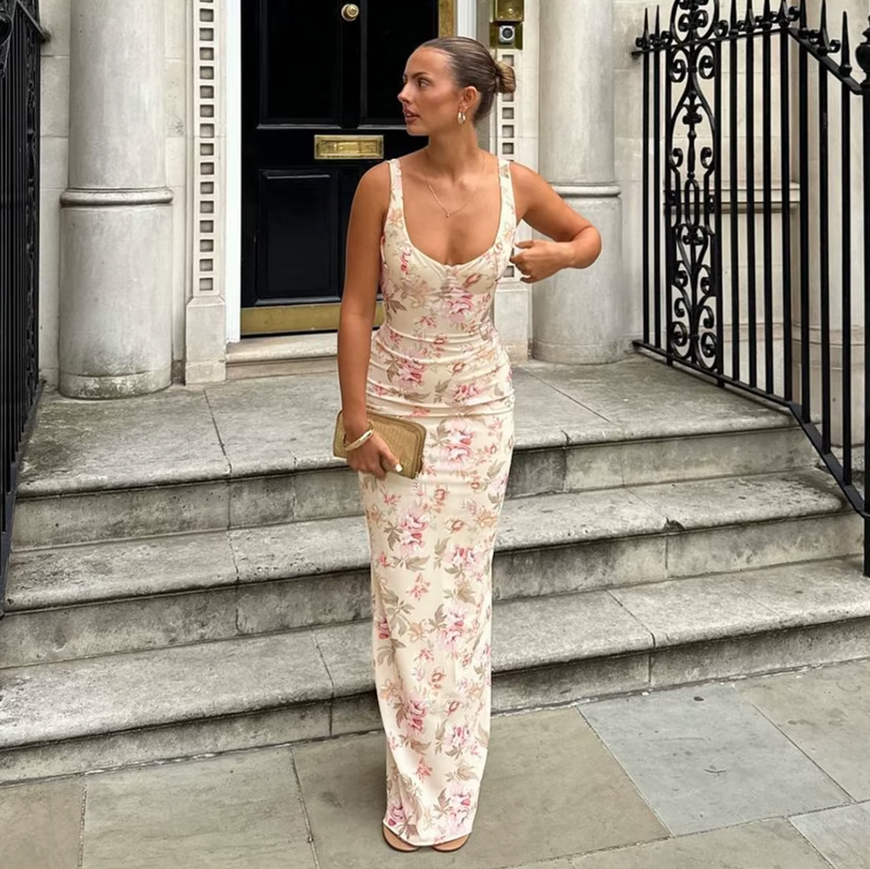 Emily- Floral Sundress