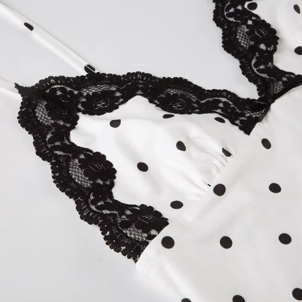 Natalie-Polka Dot Sundress
