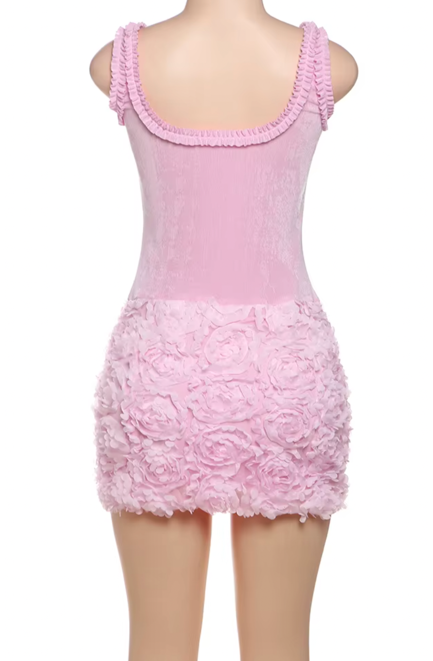Paulina- Patchwork Mini Dress