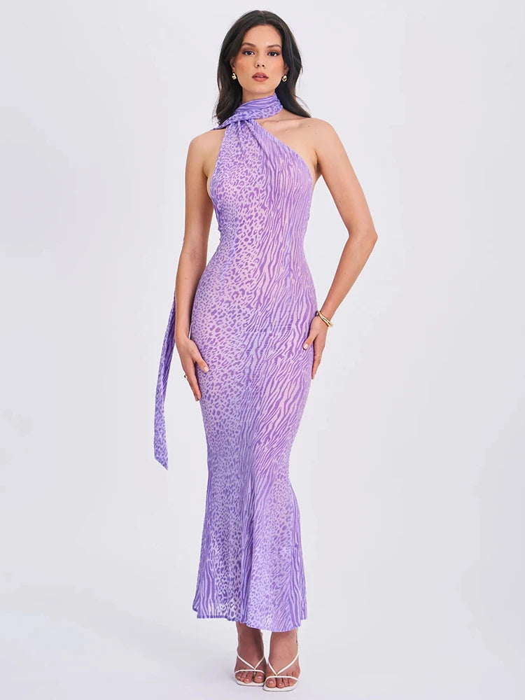 Antonette- Backless Maxi Dress