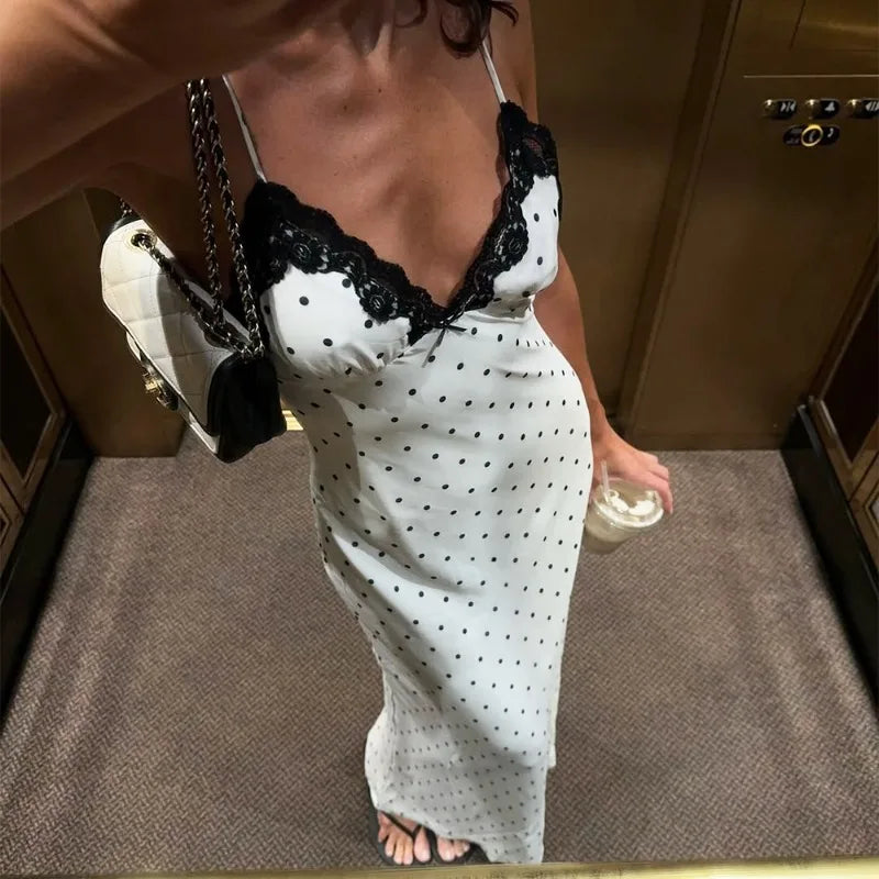 Natalie-Polka Dot Sundress