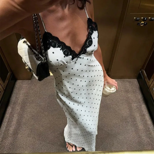 Natalie-Polka Dot Sundress